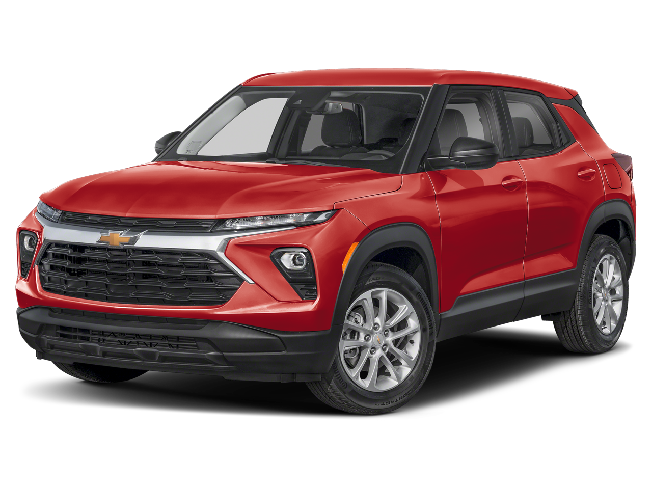 2026 Chevrolet Trailblazer LS in Cacti Green — front three-quarter view