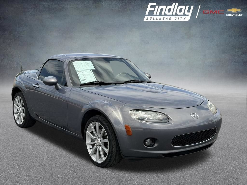 2008 Mazda Mazda MX-5 Grand Touring in Gray — front three-quarter view
